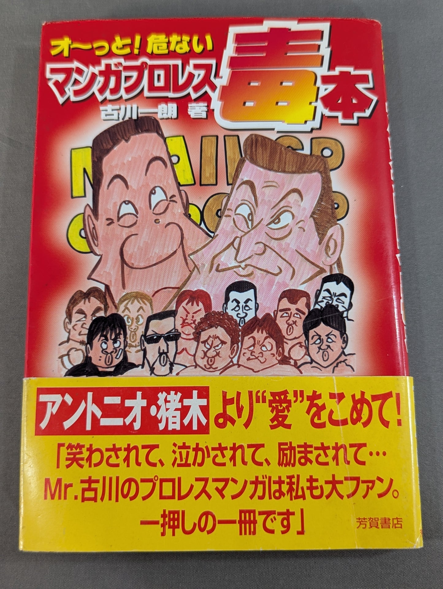 Oh~tto! Dangerous Manga Pro Wrestling  Poison Book