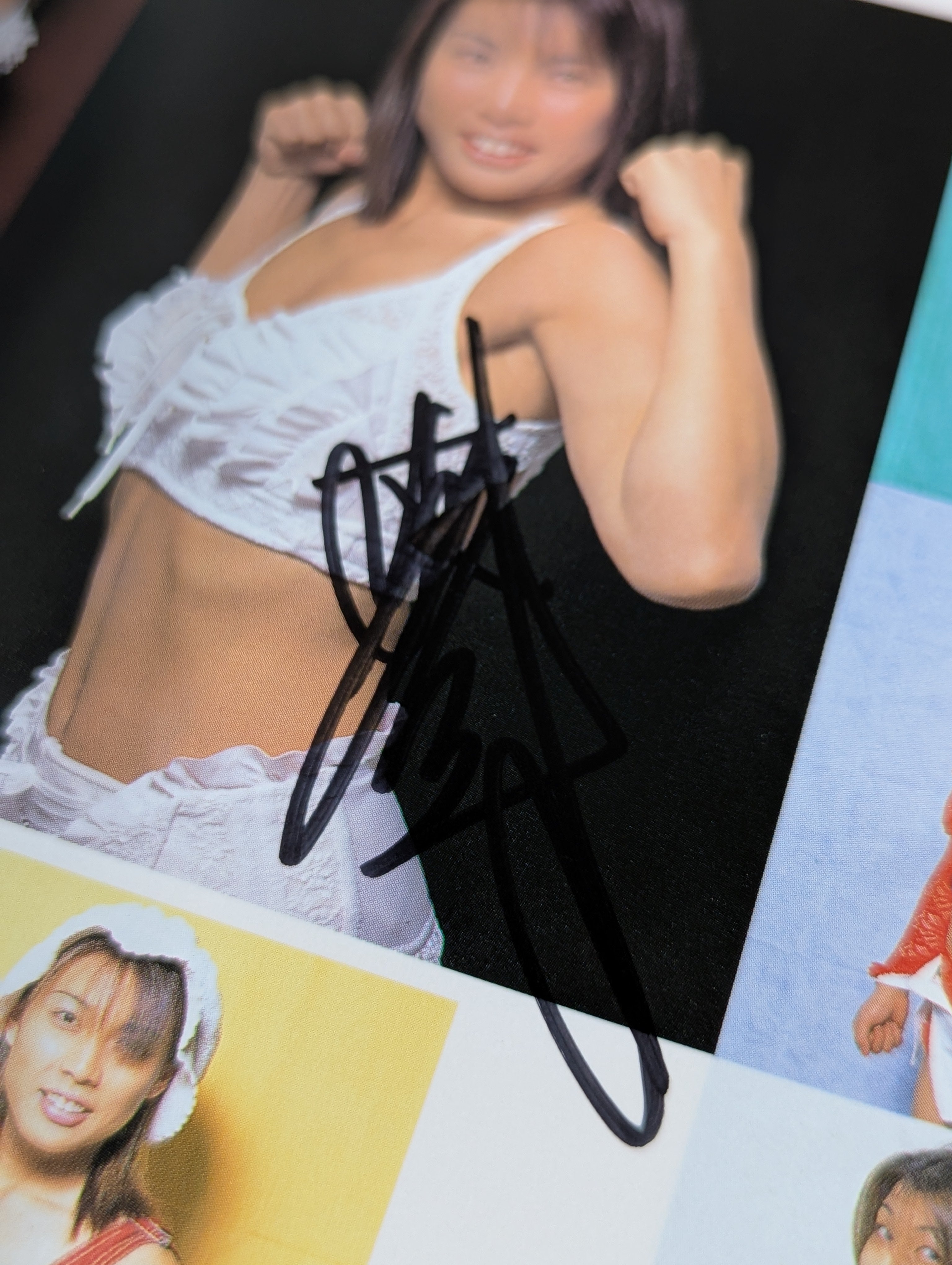 大向美智子 直筆サイン入り】“素顔のARSION”オフィシャル・フォト