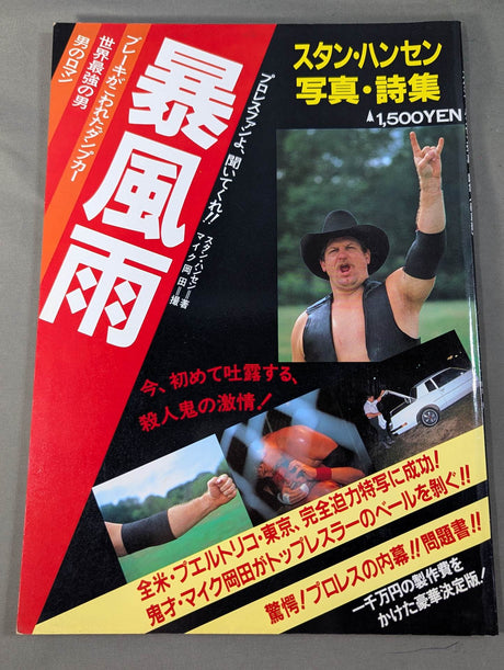 Stan Hansen photo and poetry collection Tempest