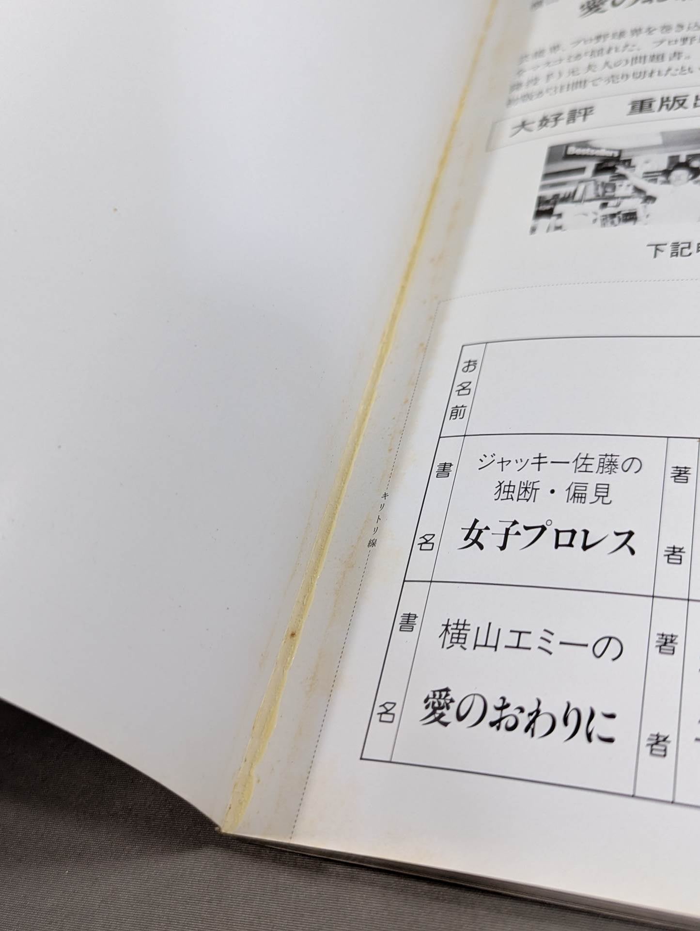 スタン・ハンセン 写真・詩集  暴風雨