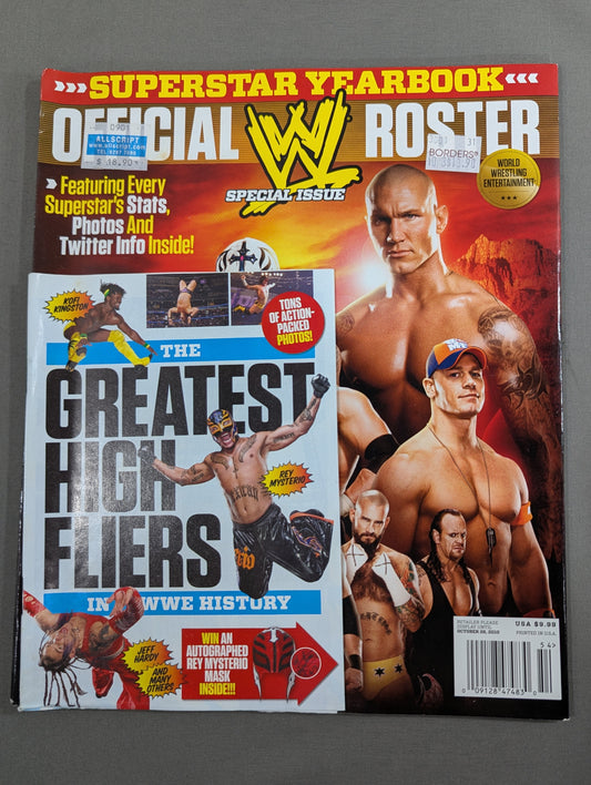 WWE SUPERSTAR YEARBOOK OFFICIAL ROSTER