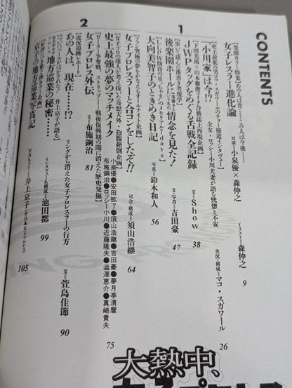 大熱中､女子プロレス。