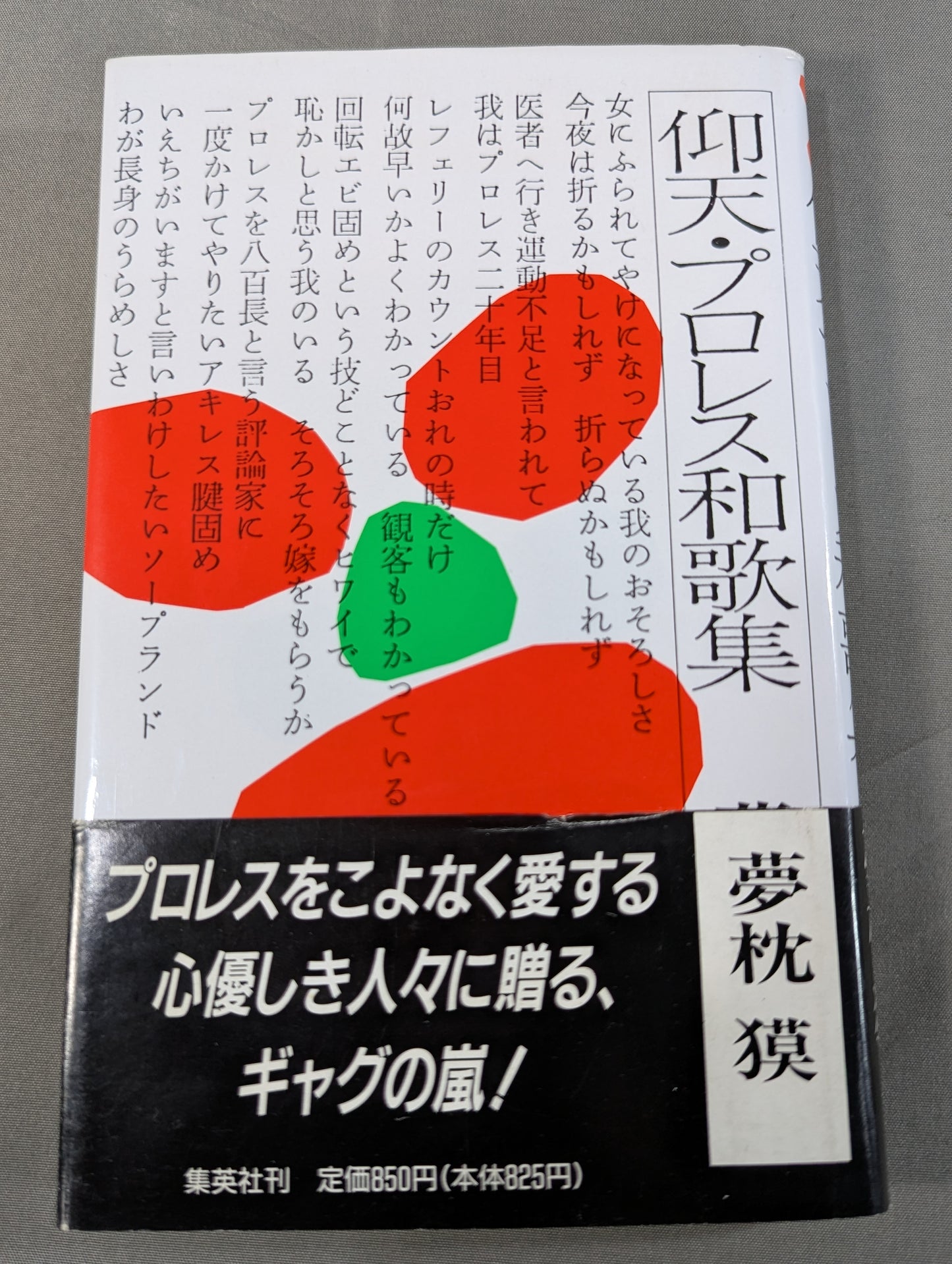 仰天・プロレス和歌集