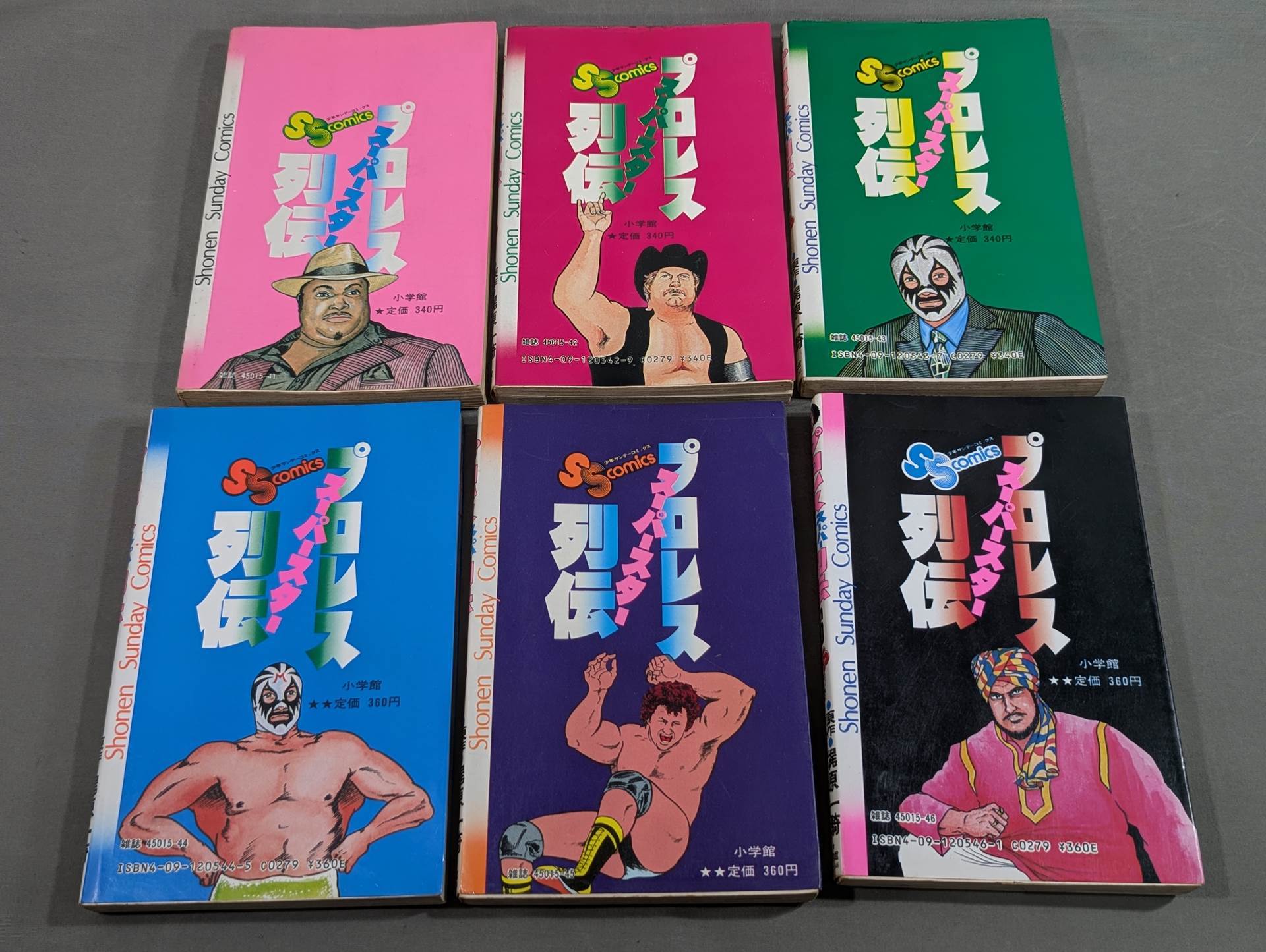 全17巻セット】プロレス スーパースター列伝 – 闘道館