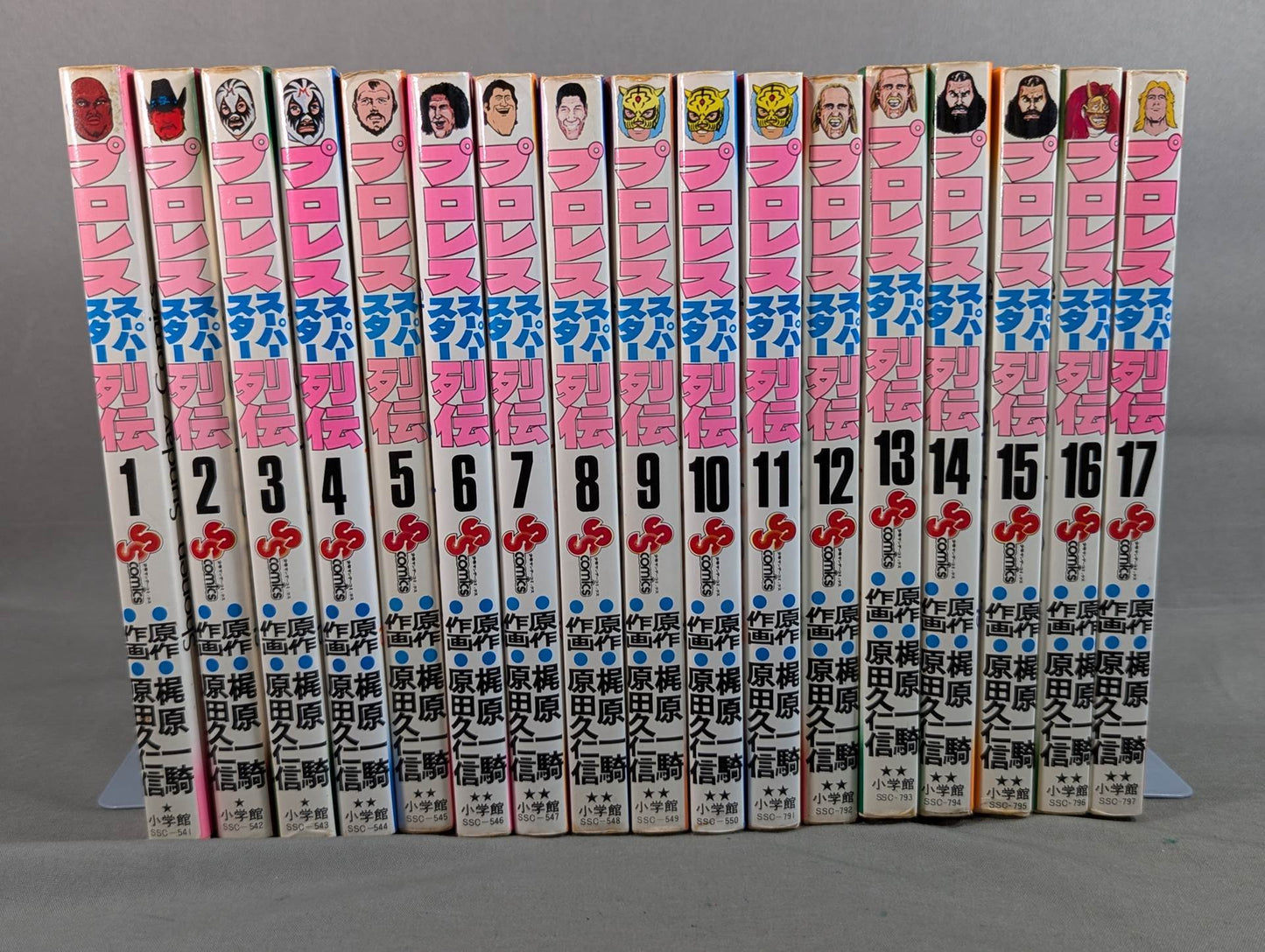 【全17巻セット】プロレス スーパースター列伝