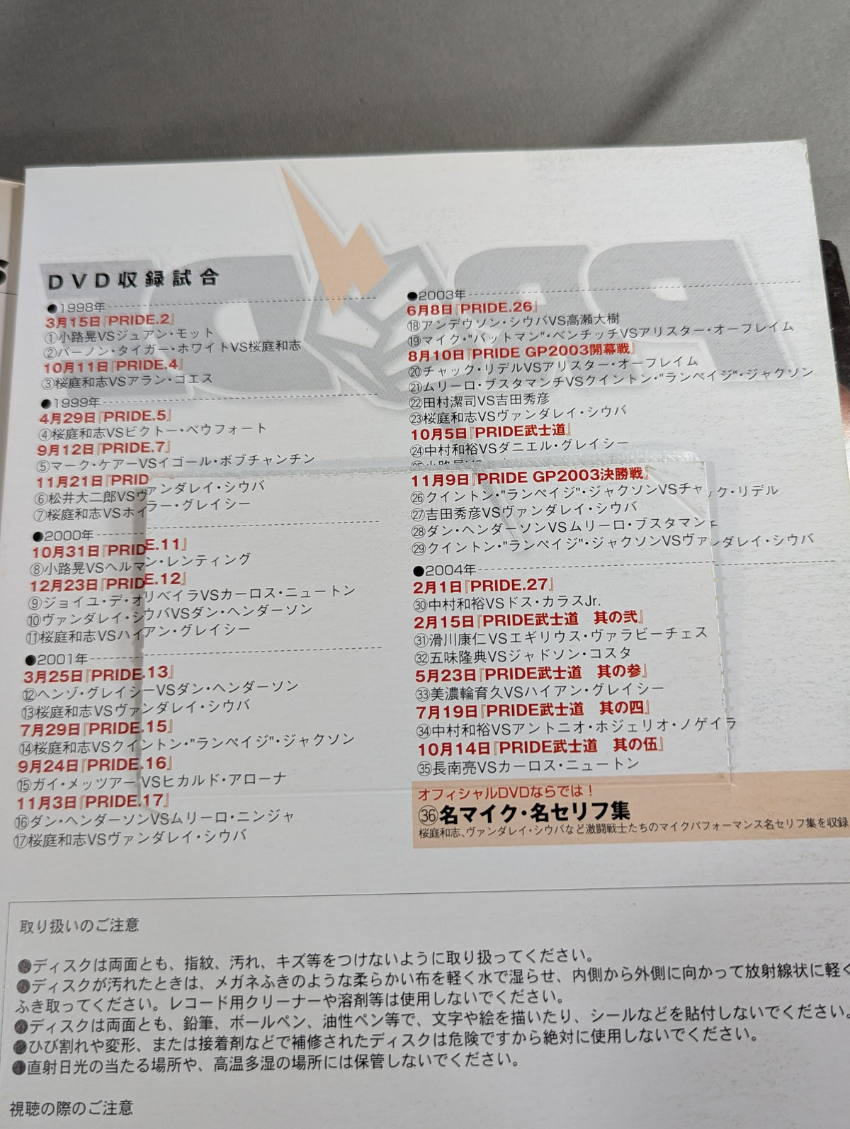 [With DVD] PRIDE Official BOOK&DVD PRIDE Gekitou Festival 2005