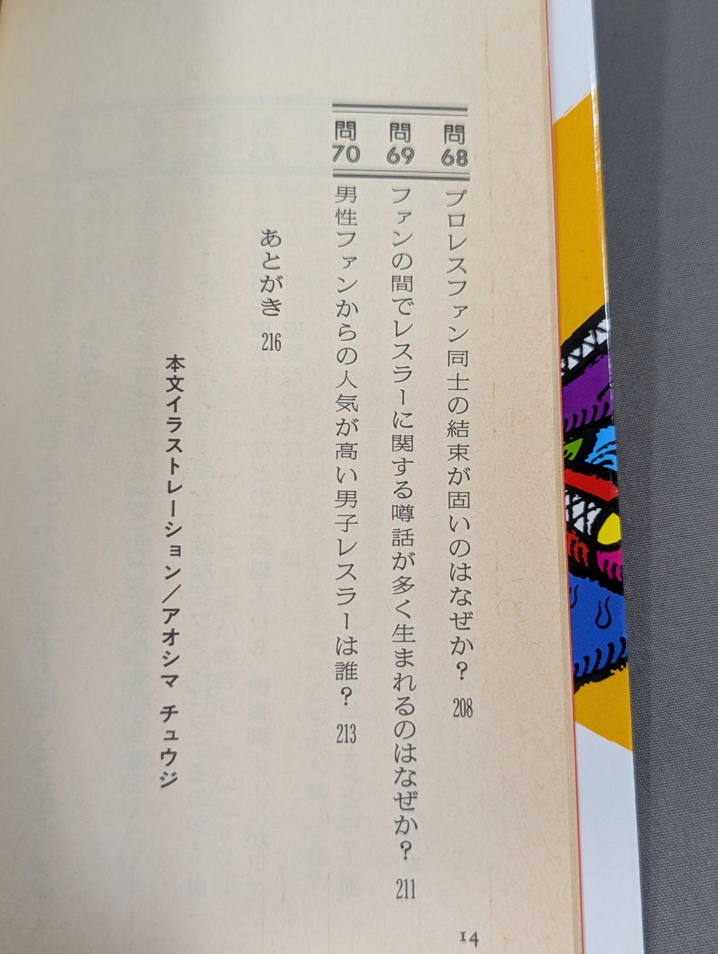 "Pro Wrestling" A secret that even you don't know