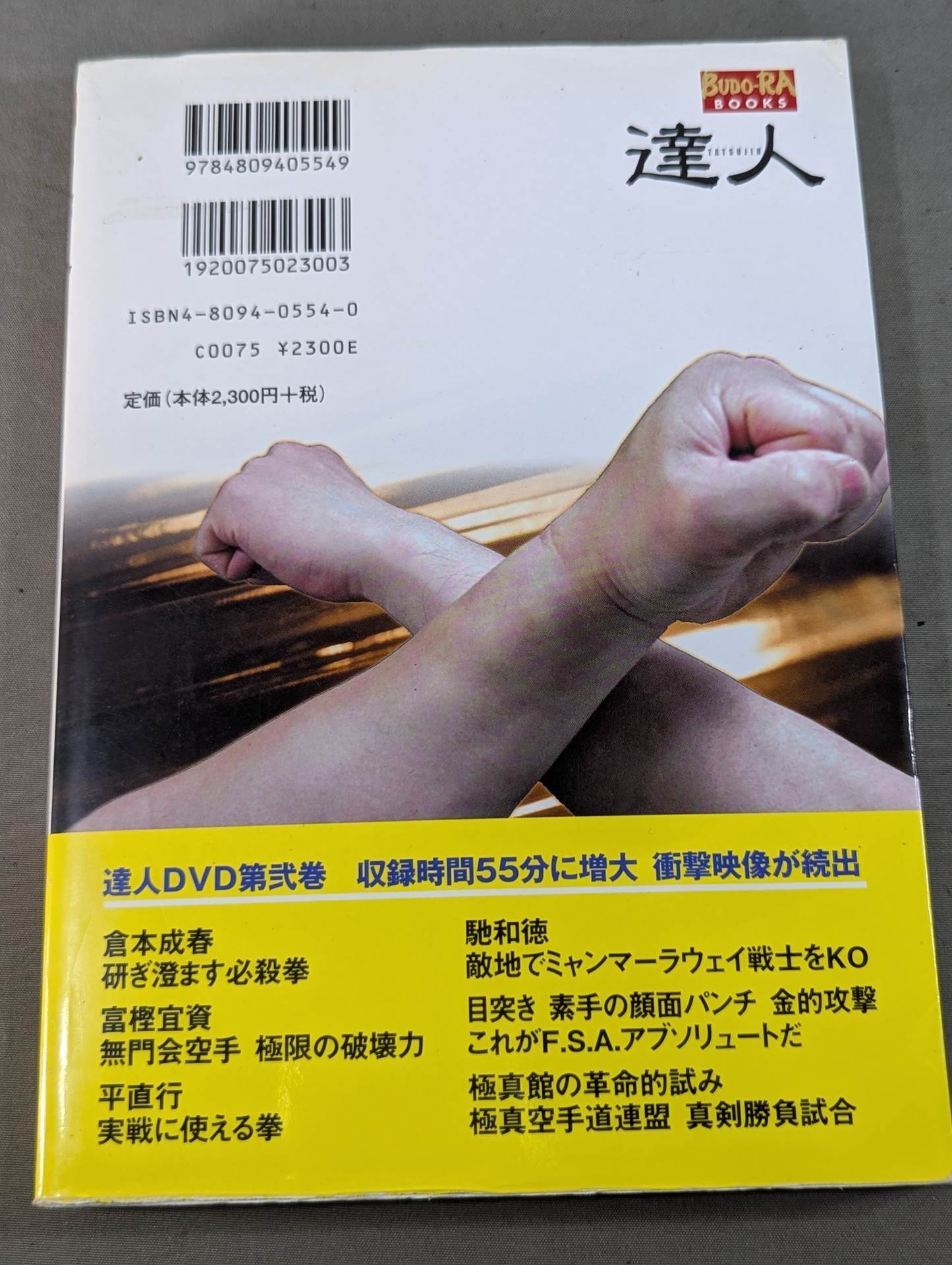 【DVD付】達人シリーズ第弐巻 蘇る空手最強伝説