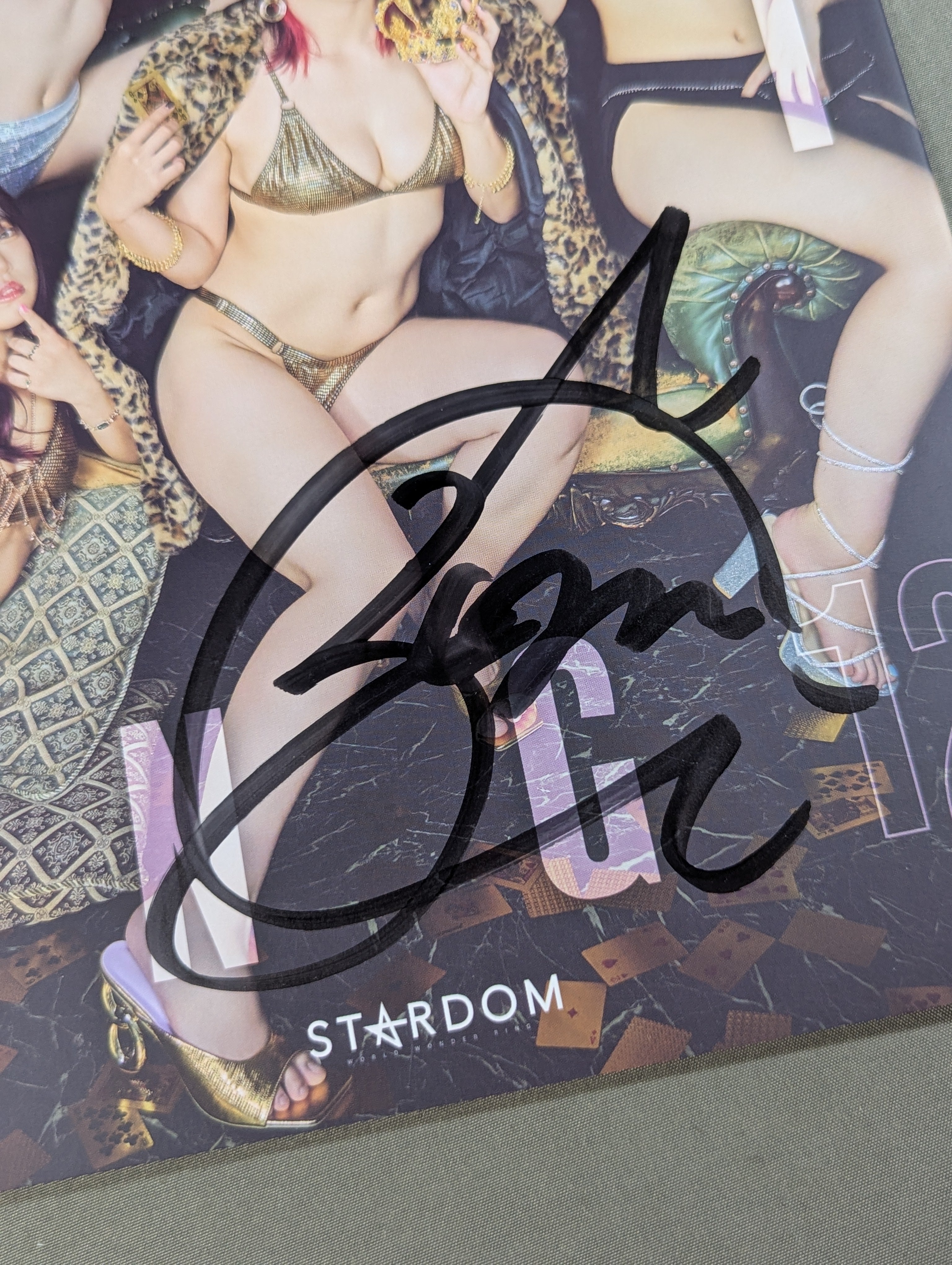 AZM 直筆サイン入り】STARDOM VISUAL BOOK Bikiniing 12 (Premium ver