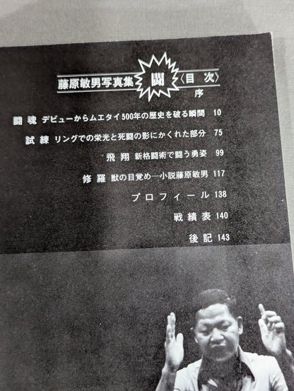 藤原敏男 写真集 闘(たたかい)