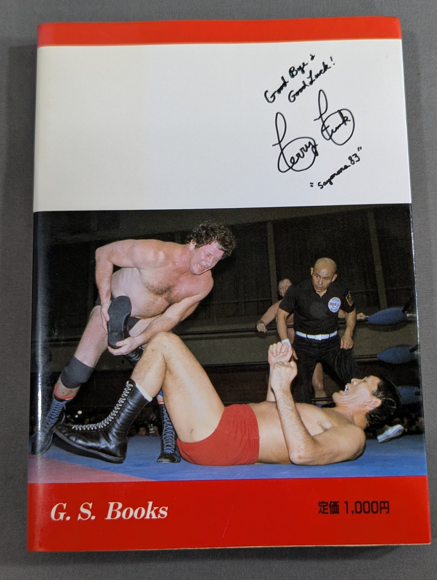 【hand signed autograph】 Goodbye Japan friends! I'm going to be the hot wind of Amarillo