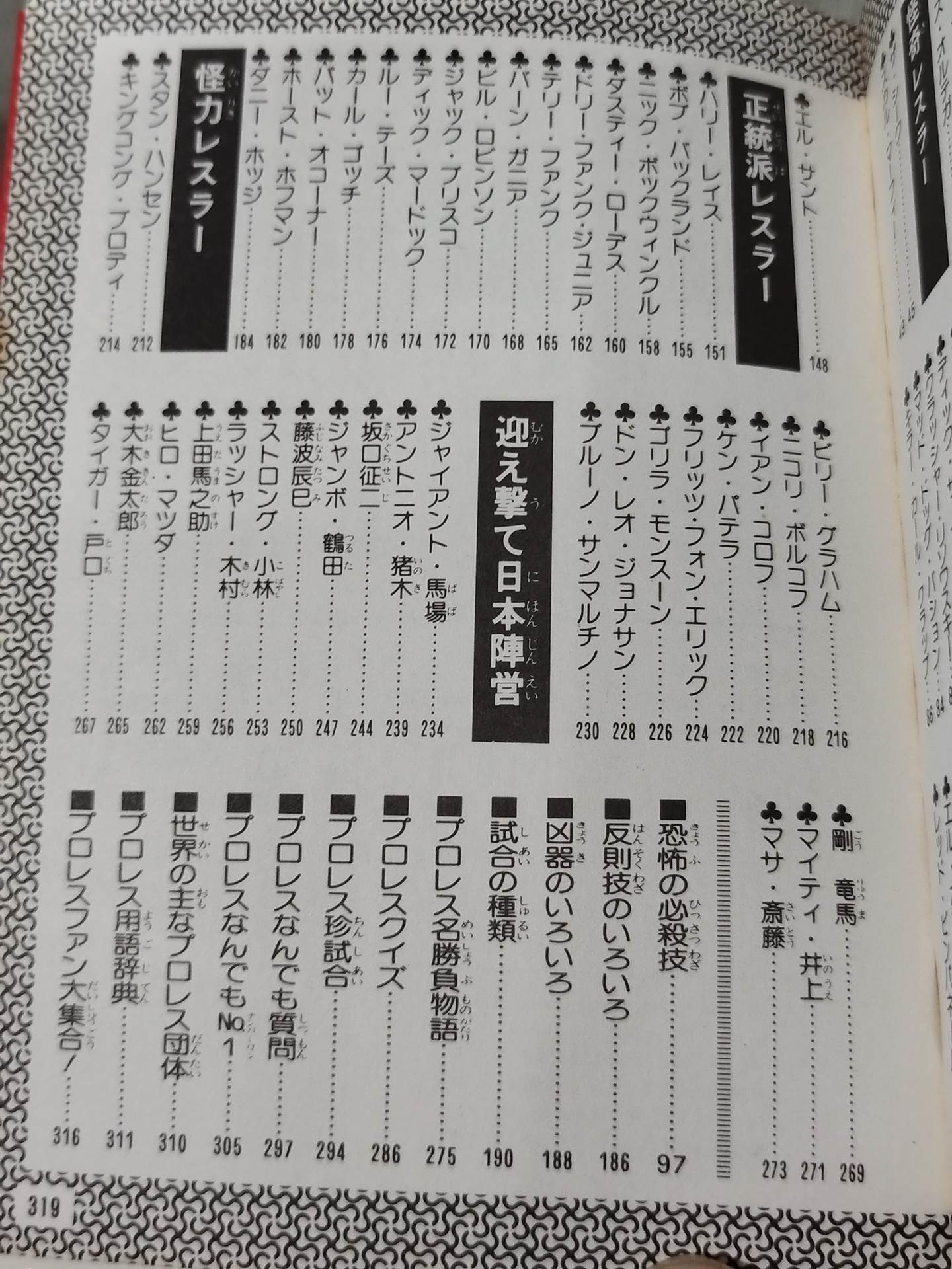 Super Encyclopedia Series (1) Monster Monster Pro Wrestling  Super Encyclopedia