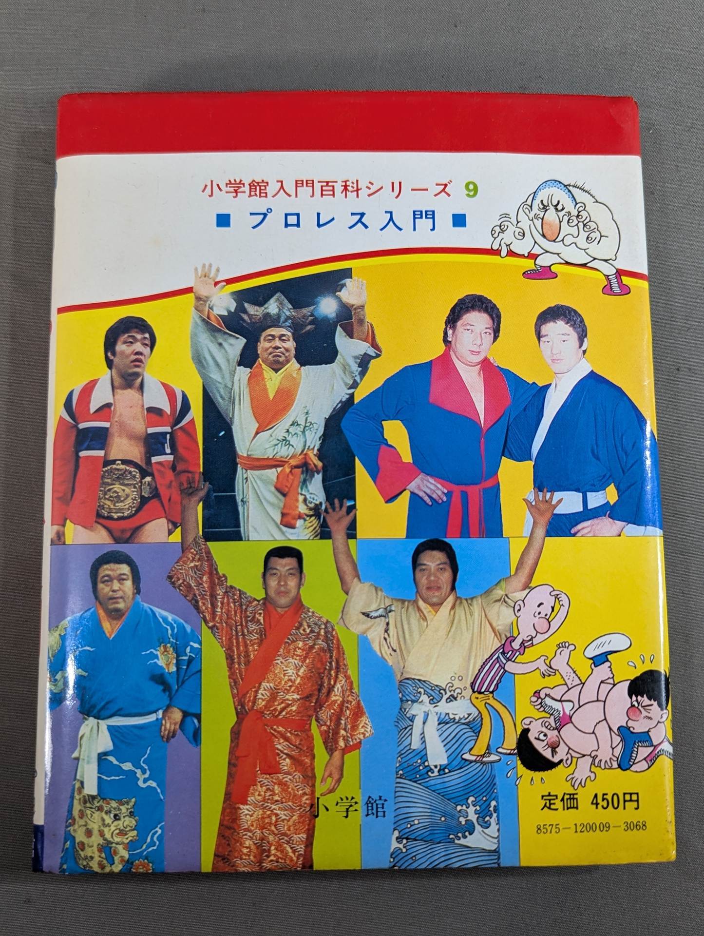 プロレス入門 小学館入門百科シリーズ⑨(表紙:BI砲・ピースサイン