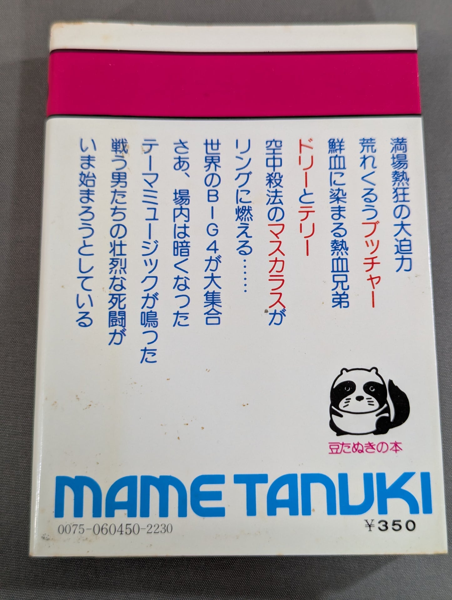 Pro Wrestling  Big 4 Mame Tanuki Book 145