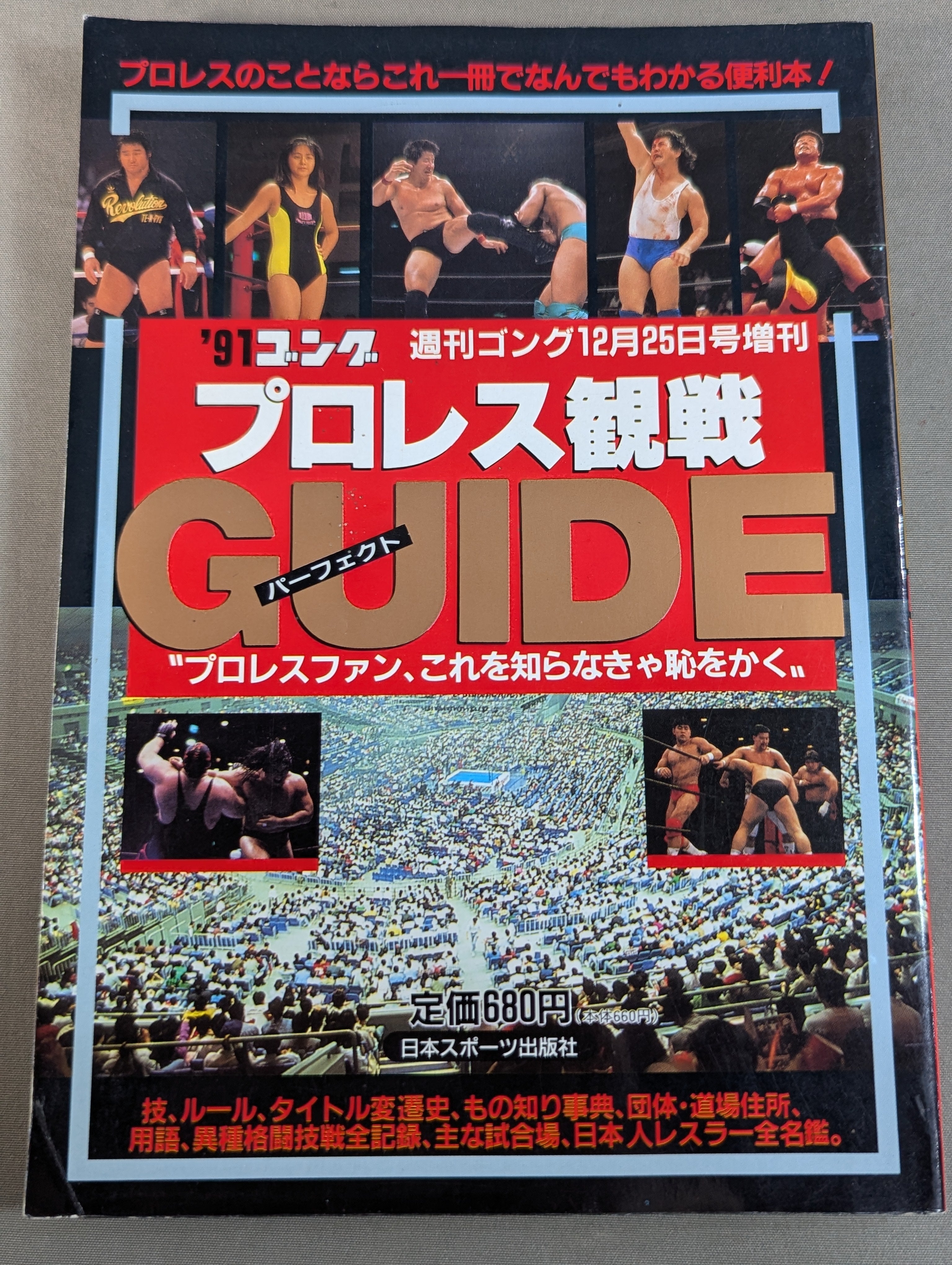 91ゴング プロレス観戦パーフェクトガイド – 闘道館
