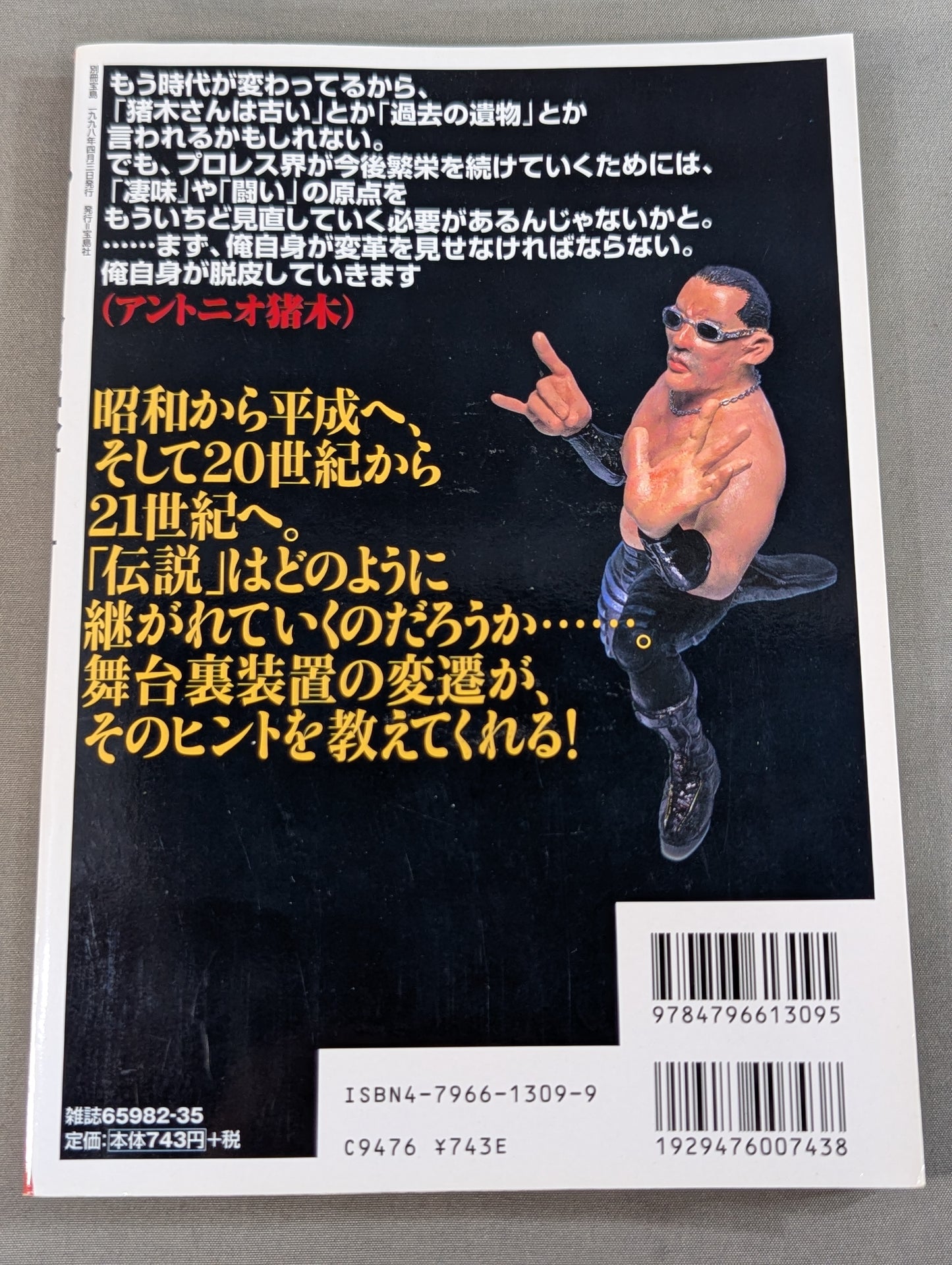 別冊宝島 特別編集 プロレス読本Files Vol.5