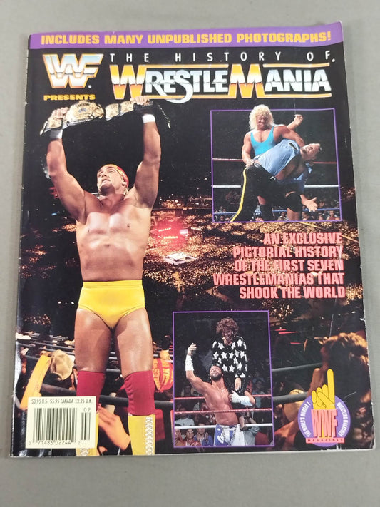 WWF THE HISTORY OF WRESTLEMANIA