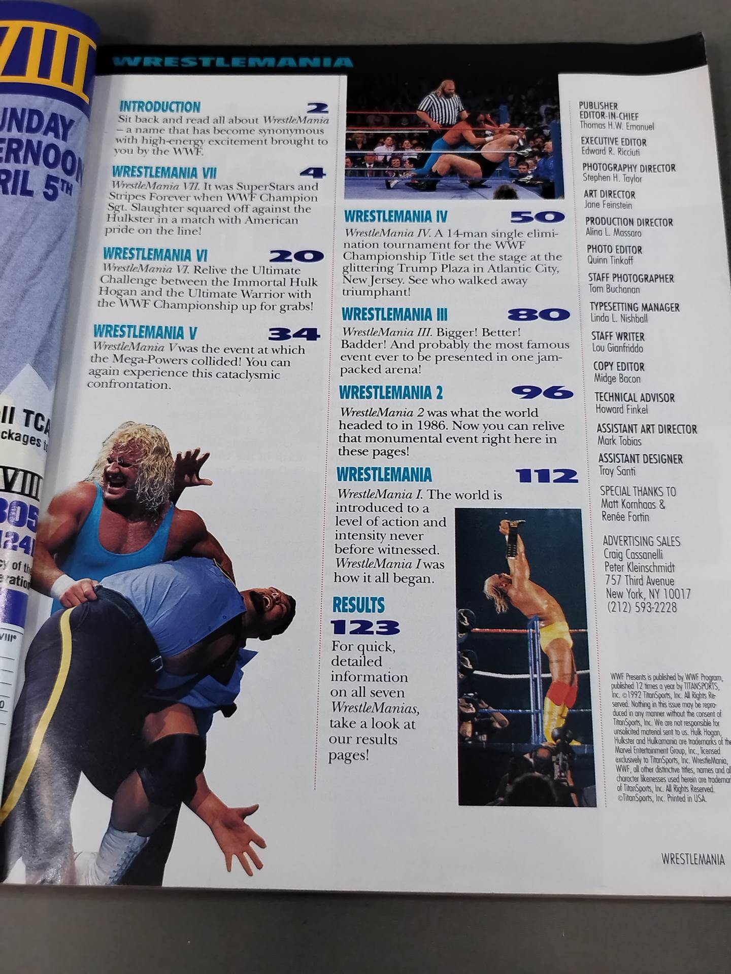 WWF THE HISTORY OF WRESTLEMANIA