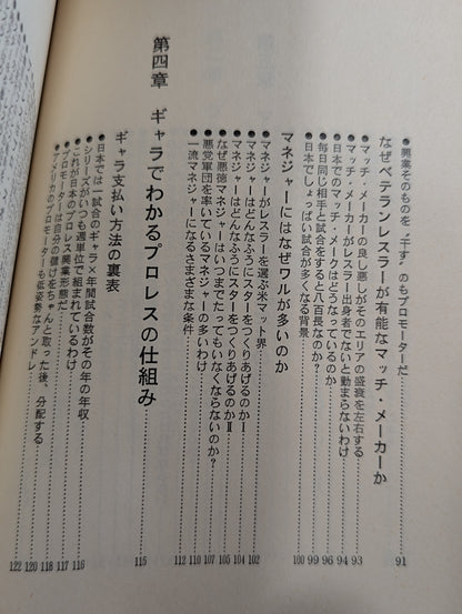 誰も書かなかったプロレスの内側(インサイド・レポート)