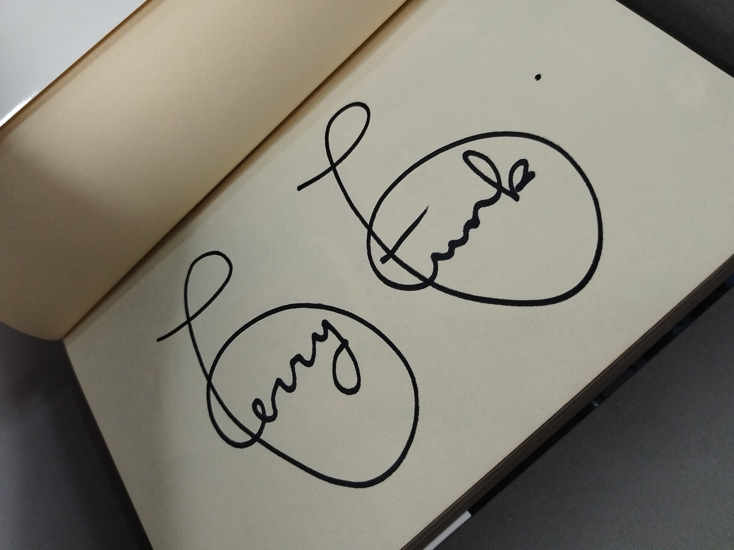 【hand signed autograph】 Goodbye Japan friends! I'm going to be the hot wind of Amarillo