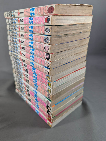 [Author's hand signed autograph, 17 volumes in total] Pro Wrestling Superstar Retsuden