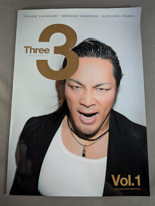 Three MAGAZINE Vol.1 (Tanahashi cover ver.)