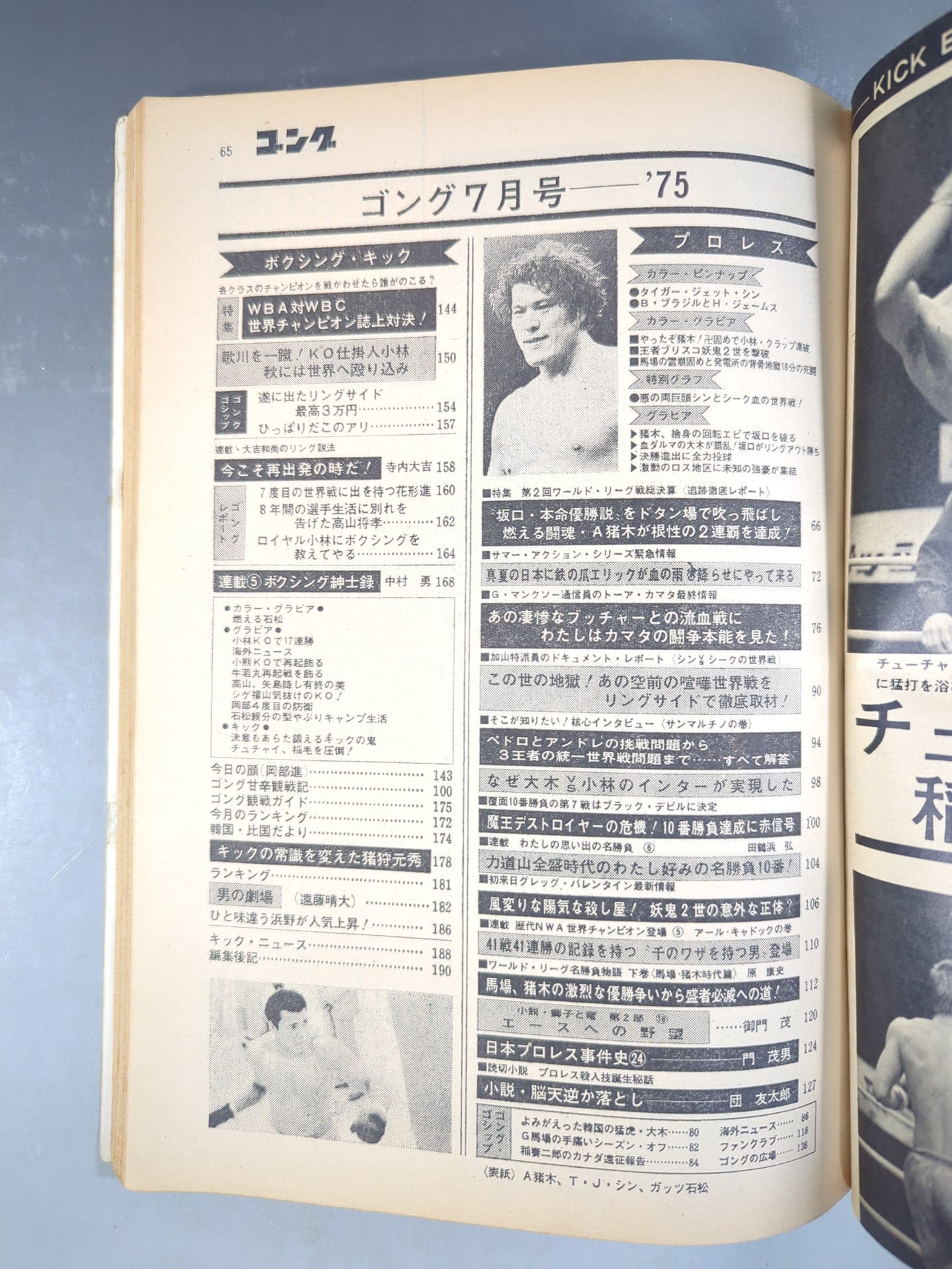 月刊ゴングVol.8 No.8