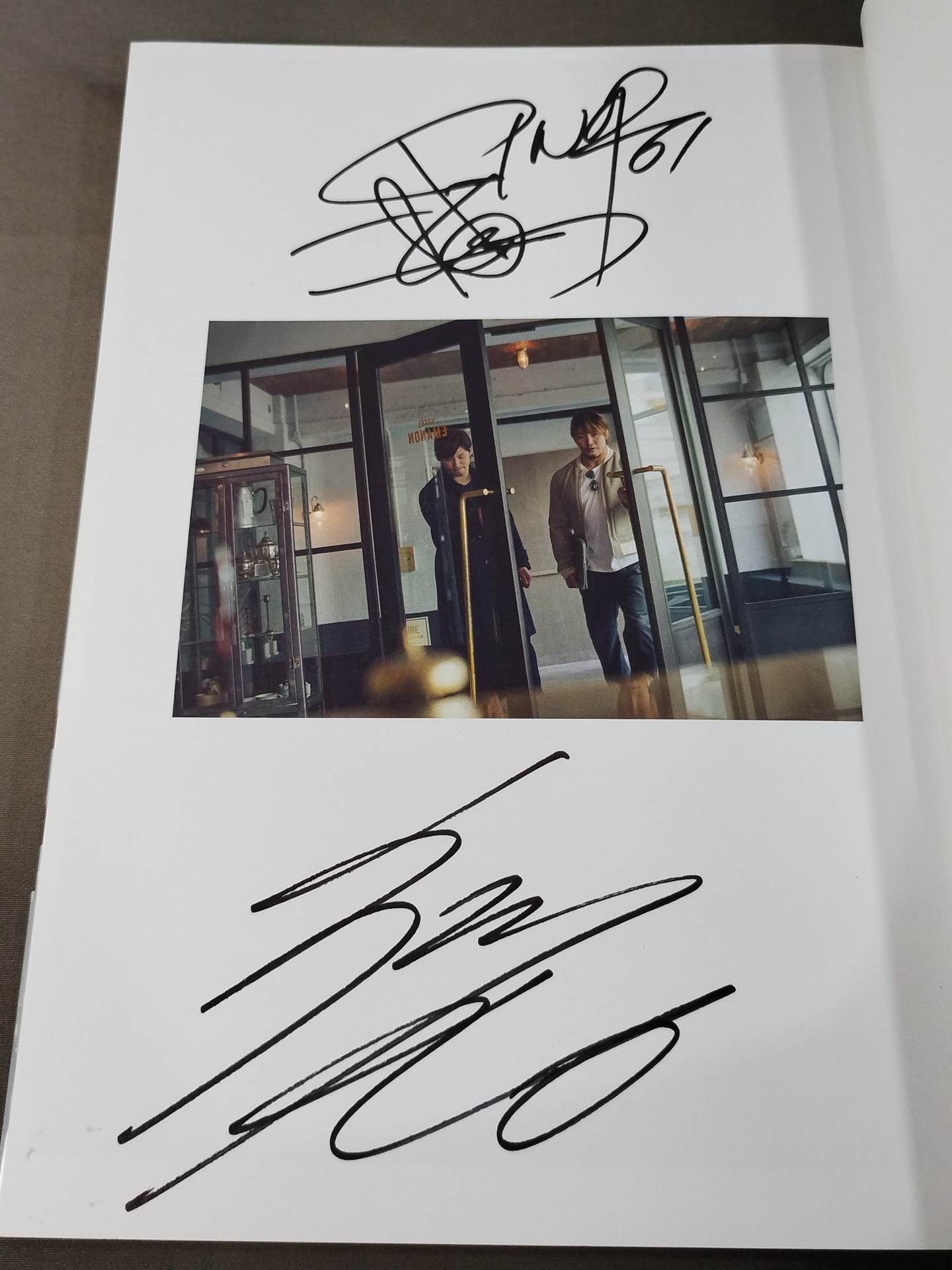 【Tanahashi & Iibushi hand signed autograph 】Shinsuke Nakamura ×Kazuchika Okada  Hiroshi Tanahashi ×Kota Ibushi  photo  collection "Be"