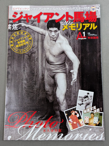 Giant Baba 20th Memorial A1 Poster Magazine
