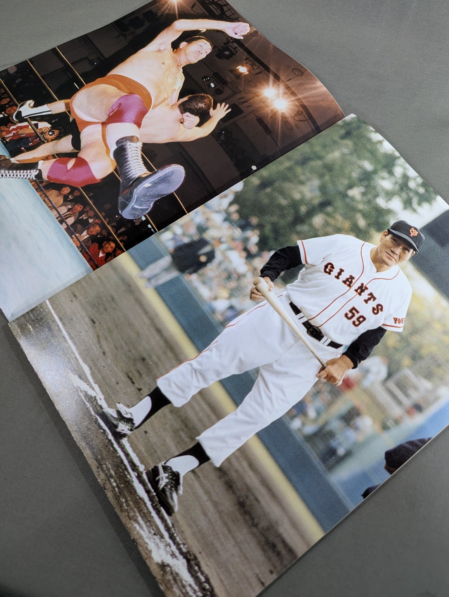 Giant Baba 20th Memorial A1 Poster Magazine