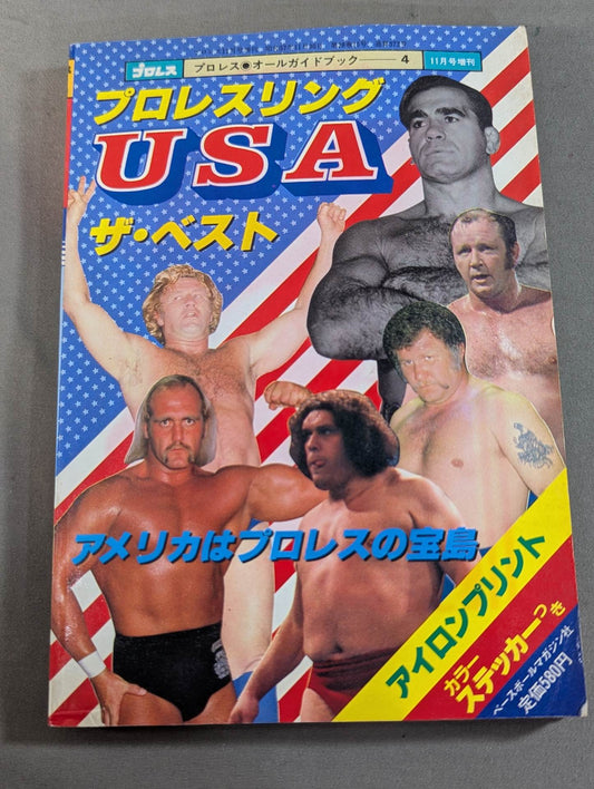 Pro Wrestling & All Guidebook(4) Pro-wrestling USA The Best