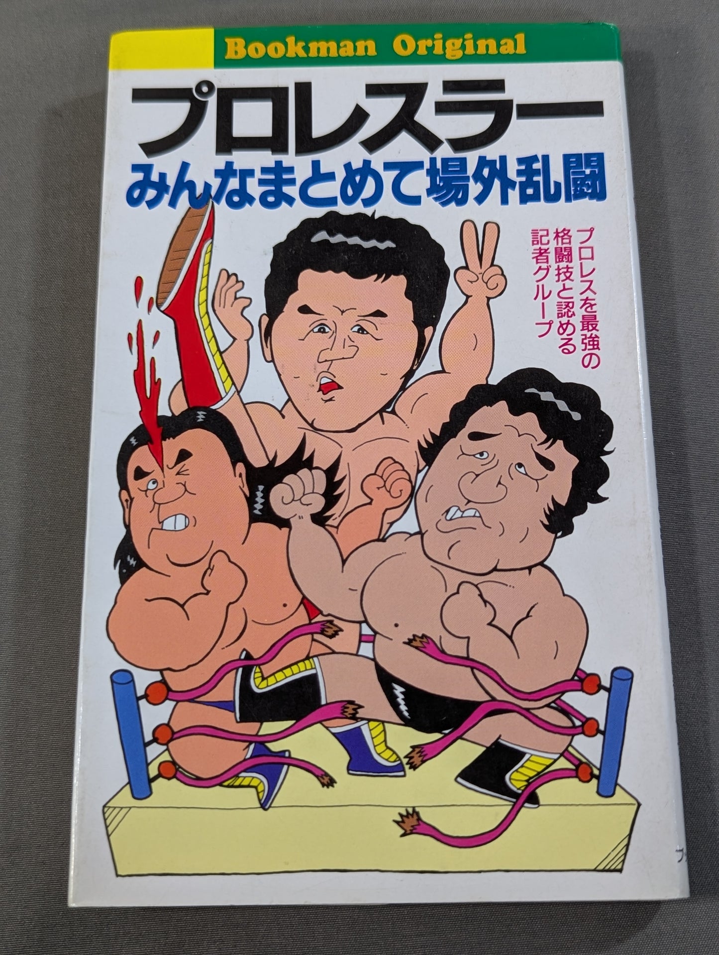 プロレスラーみんなまとめて場外乱闘