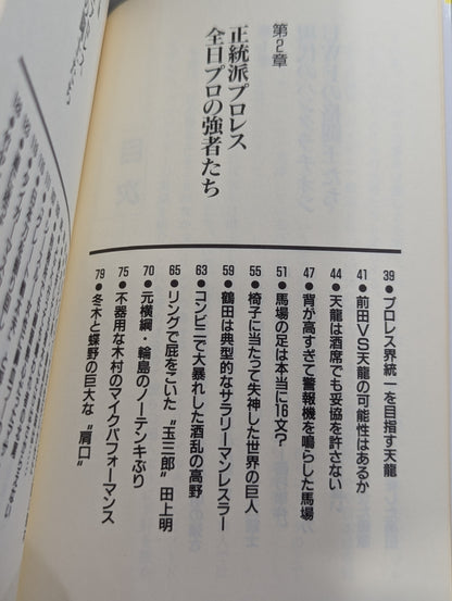 プロレスラーみんなまとめて場外乱闘