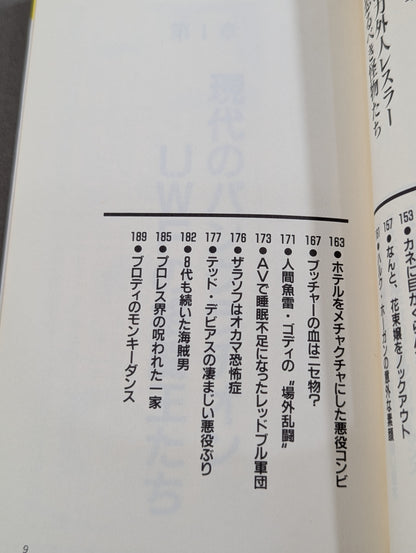 プロレスラーみんなまとめて場外乱闘