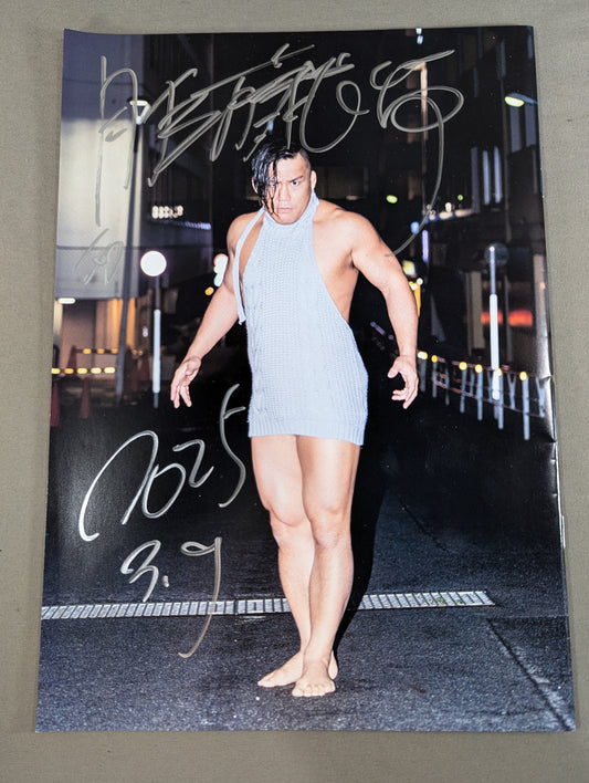 【hand signed autograph】 Hikaru Sato Photo  Collection "Monthly Hikaru Sato "