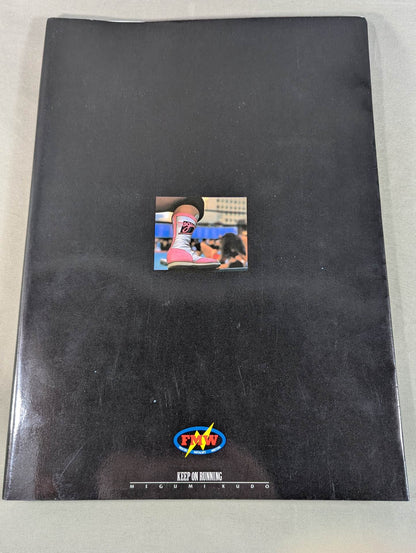 【hand signed autograph】 Megumi Kudo Photo gallery KEEP ON RUNNING MEGUMI KUDO