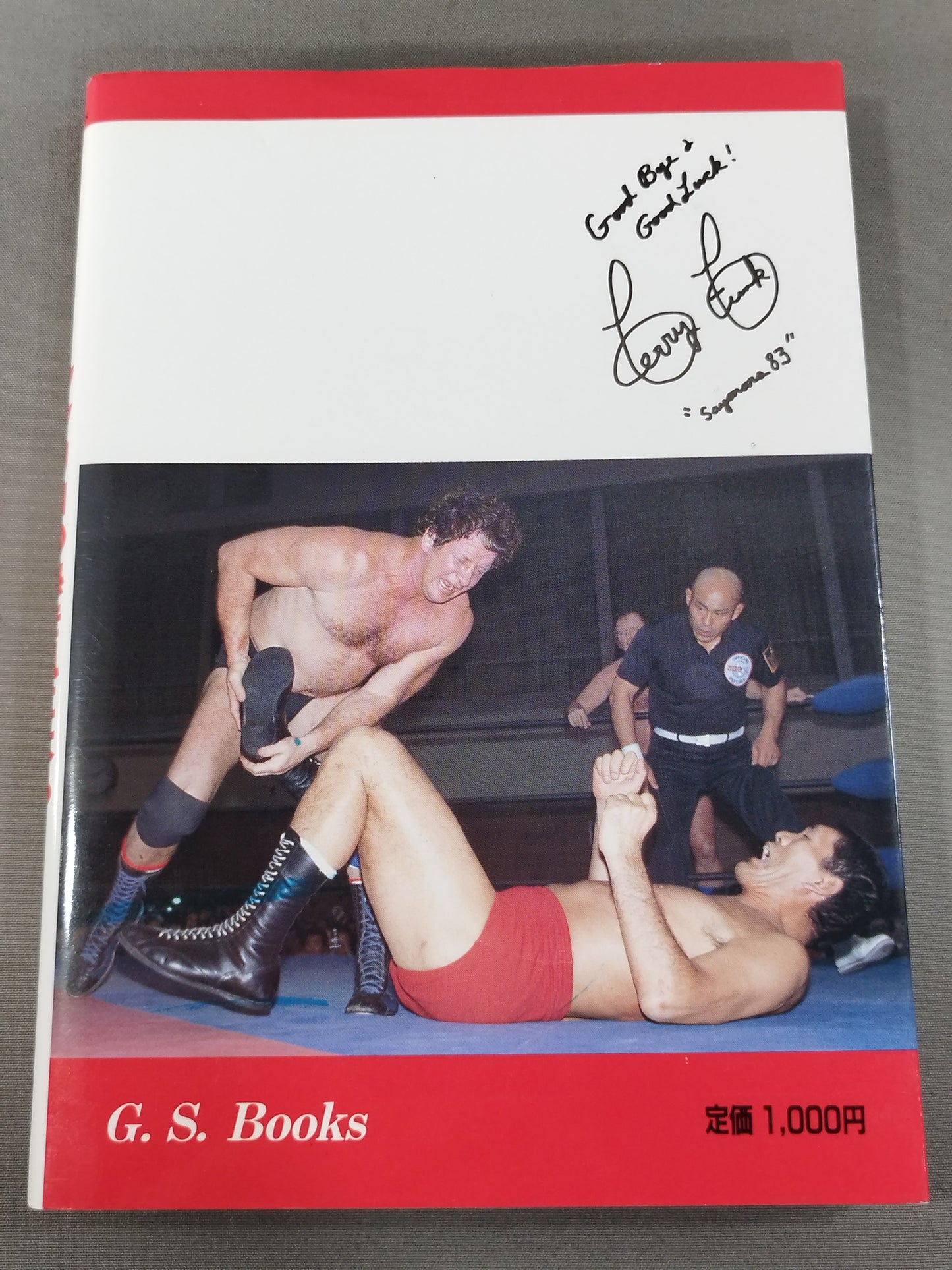 【hand signed autograph】 Goodbye Japan friends! I'm going to be the hot wind of Amarillo