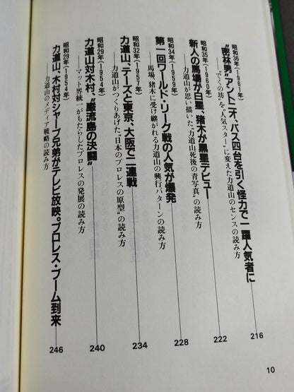 ポケットブック86 プロレス激動40年史の読み方