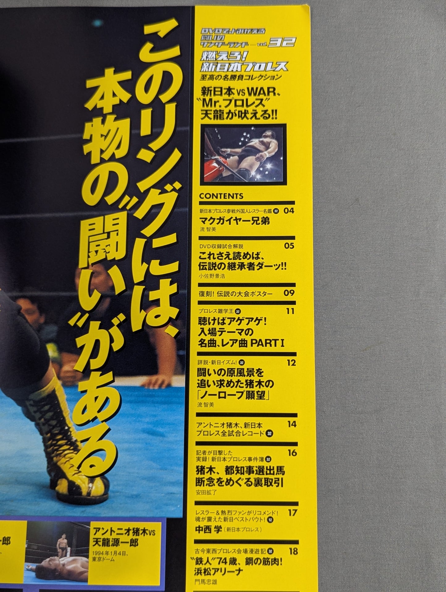 Burn! New Japan Pro Wrestling  vol.32