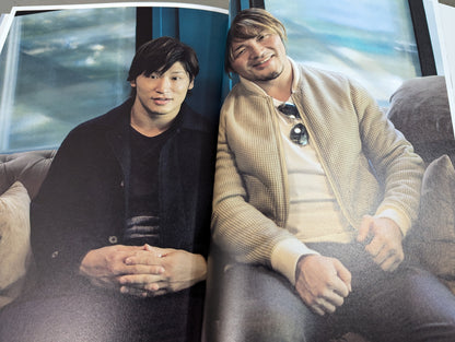【中邑&オカダ 直筆サイン入り】中邑真輔×オカダ・カズチカ 棚橋弘至×飯伏幸太 写真集『Be』