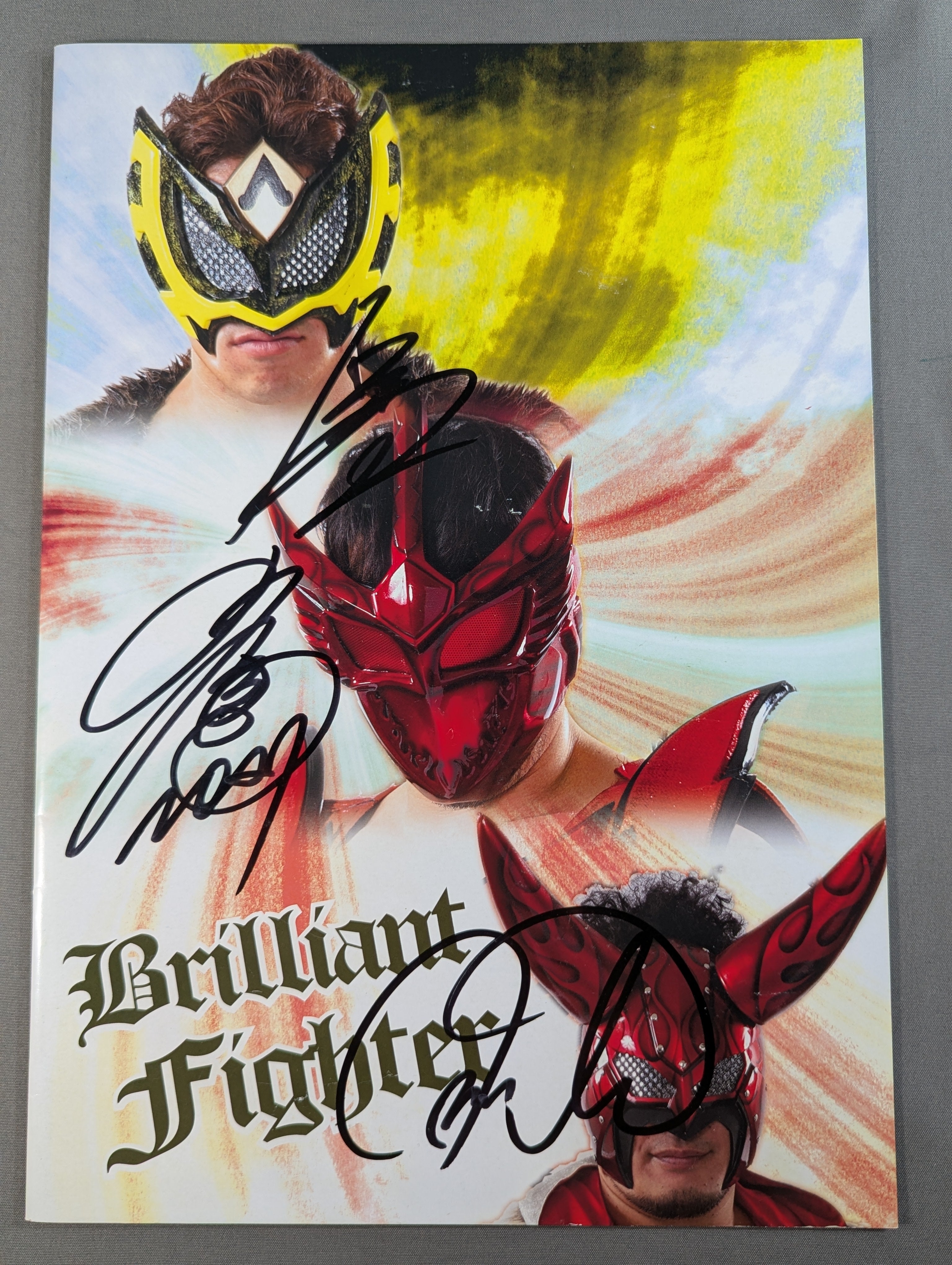 3選手 直筆サイン入り】Brilliant Fighter – 闘道館