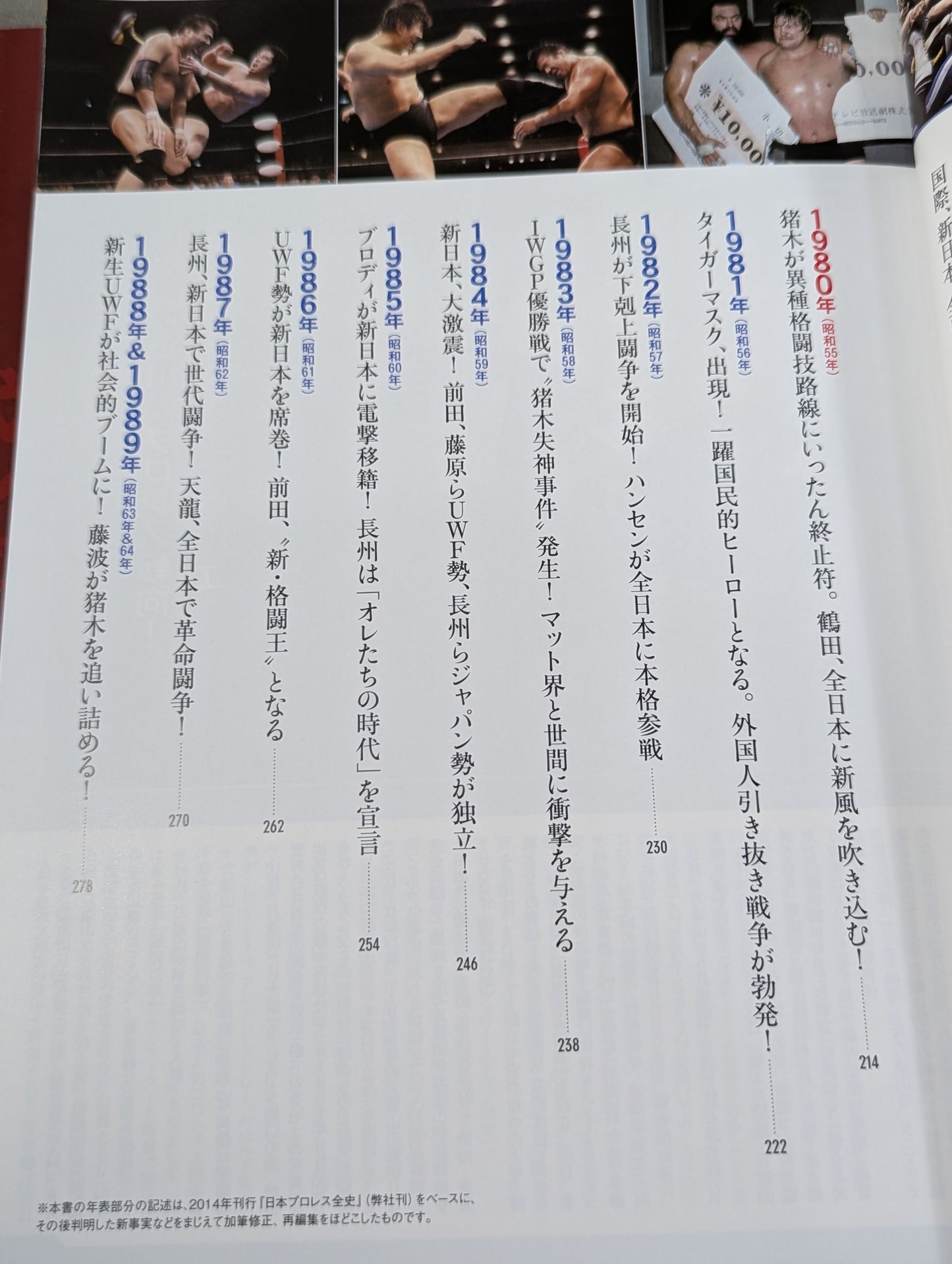 日本プロレス70年史 昭和編