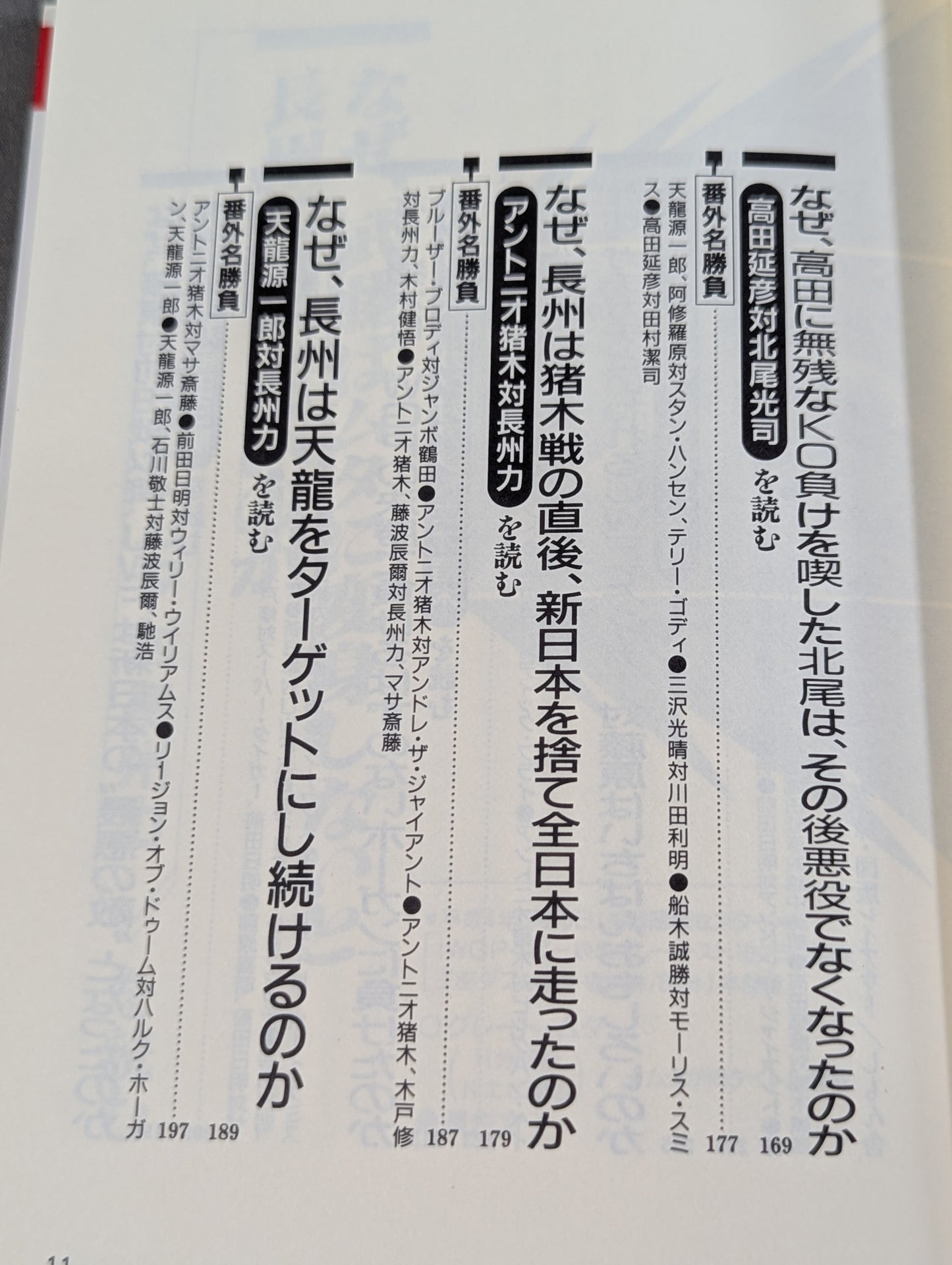 ポケットブック44 マニアも唸るプロレス名勝負の読み方