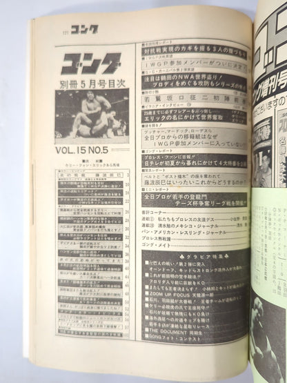 別冊ゴングVol.15 No.5
