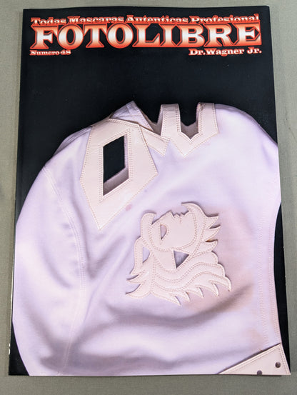 [Dr. Wagner Jr. hand signed autograph 】FOTOLIBRE de Mascara Numero.48
