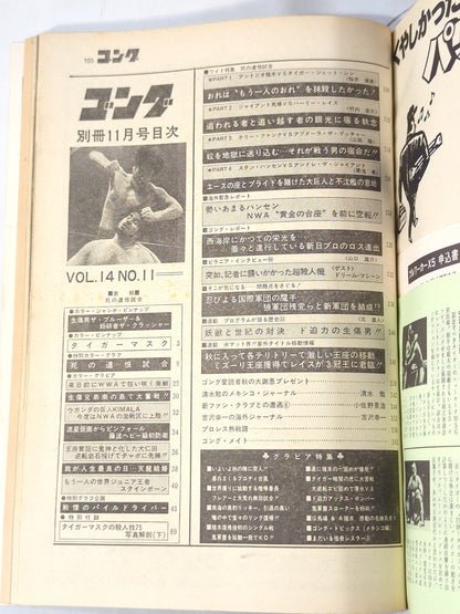 別冊ゴングVol.14 No.11