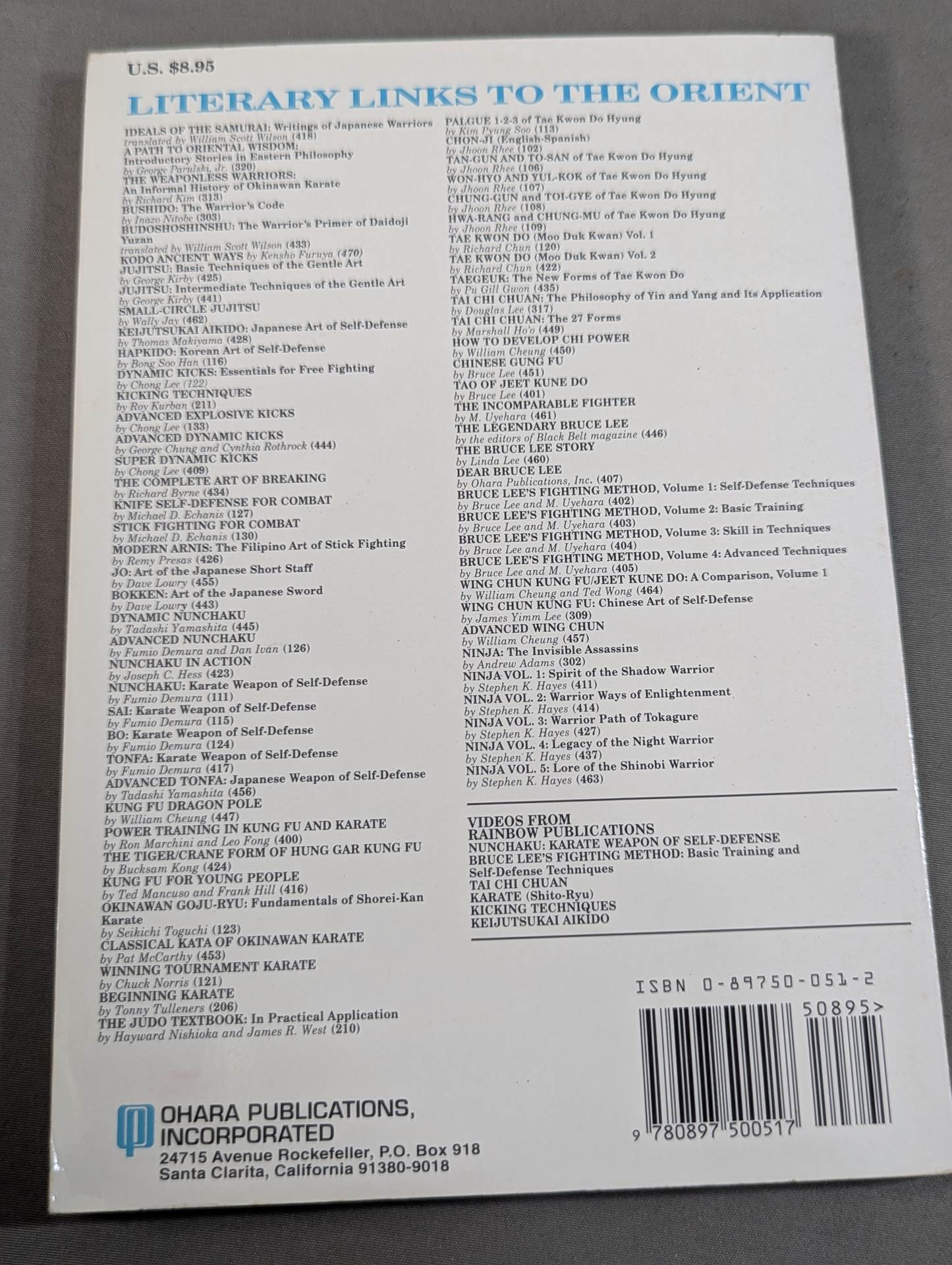 BRUCE LEE’S FIGHTING METHOD / BASIC TRAINING