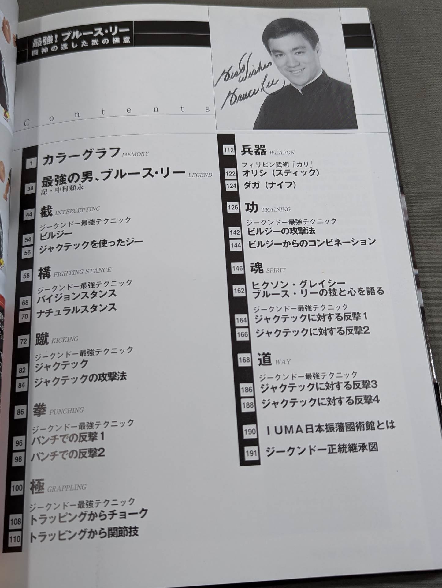 【中村頼永 直筆サイン入り】最強!ブルース・リー 闘神の達した武の極意