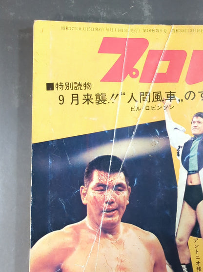 月刊プロレス 1972年8月号
