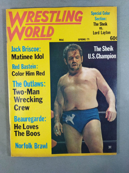 Wrestling WORLD 1971 SPRING